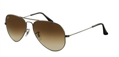 Óculos de Sol Ray Ban 3025 Prata com lentes Marron Degradê